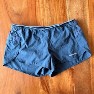 Patagonia Women's Gray Strider Pro Shorts Size S